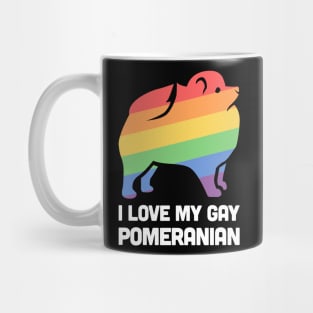 Pomeranian - Funny Gay Dog LGBT Pride Mug